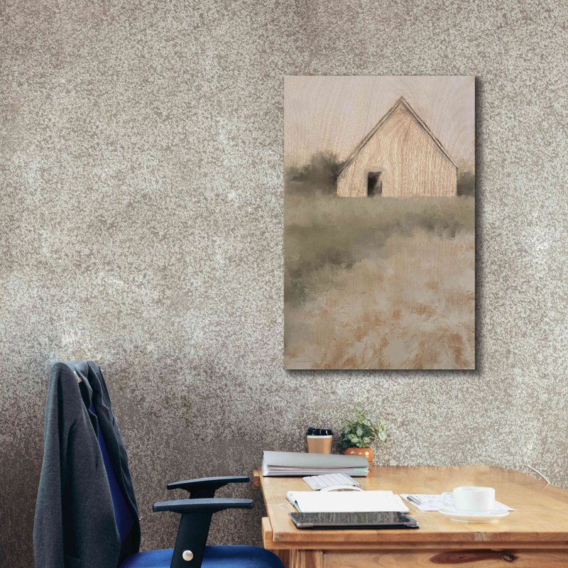 «Red Touch» par Kamdon Kreations, art numérique sur toile Red Barrel Studio®, H 40 po x l 26 po x P 1,5 po