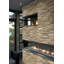 Carrelage de coin Savvert Court 6 po x 18 po Travertine Ledger