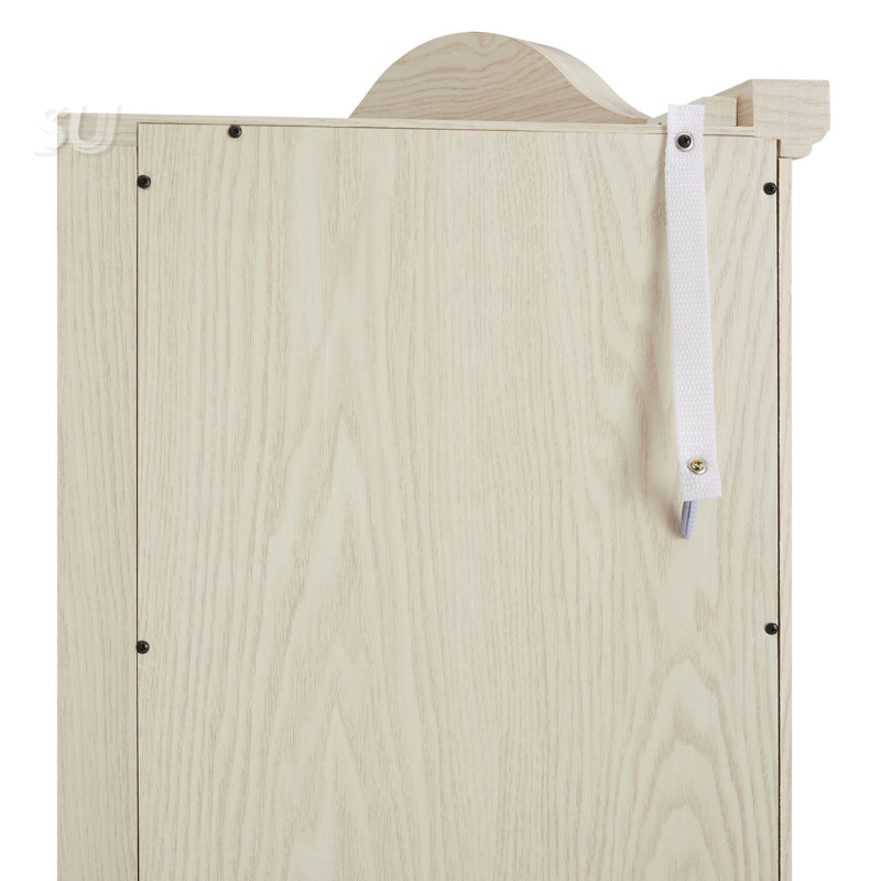 Vitrine de coin lumineuse avec portes et tablettes en verre trempé - rangement élégant en chêne pour le décor du salon et de la chambre à coucher
