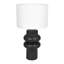 Lampe de table en grès avec abat-jour en lin-1182765426-1182765427