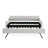 Upholstery DayBed with Erectable Trundle and USB Charging Design-689701668-685256653
