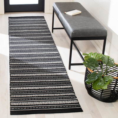 Spenser Flat Weave Cotton Striped Rug
