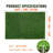 3Ft X 16Ft Artificial Turf Mat With Drainage Holes, Suitable For Indoor/Outdoor Pet Areas, Balcony And Garden, Polypropylene Fake Grass Holes High - Quality Backing, Ideal Areas Patio,