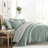 7-Piece Reversible Bedding Bundle - Solid Comforter and Patterned Sheet Set-99311805-99311804