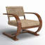 Fauteuil en bois de teck l 30 po Elara-156579326