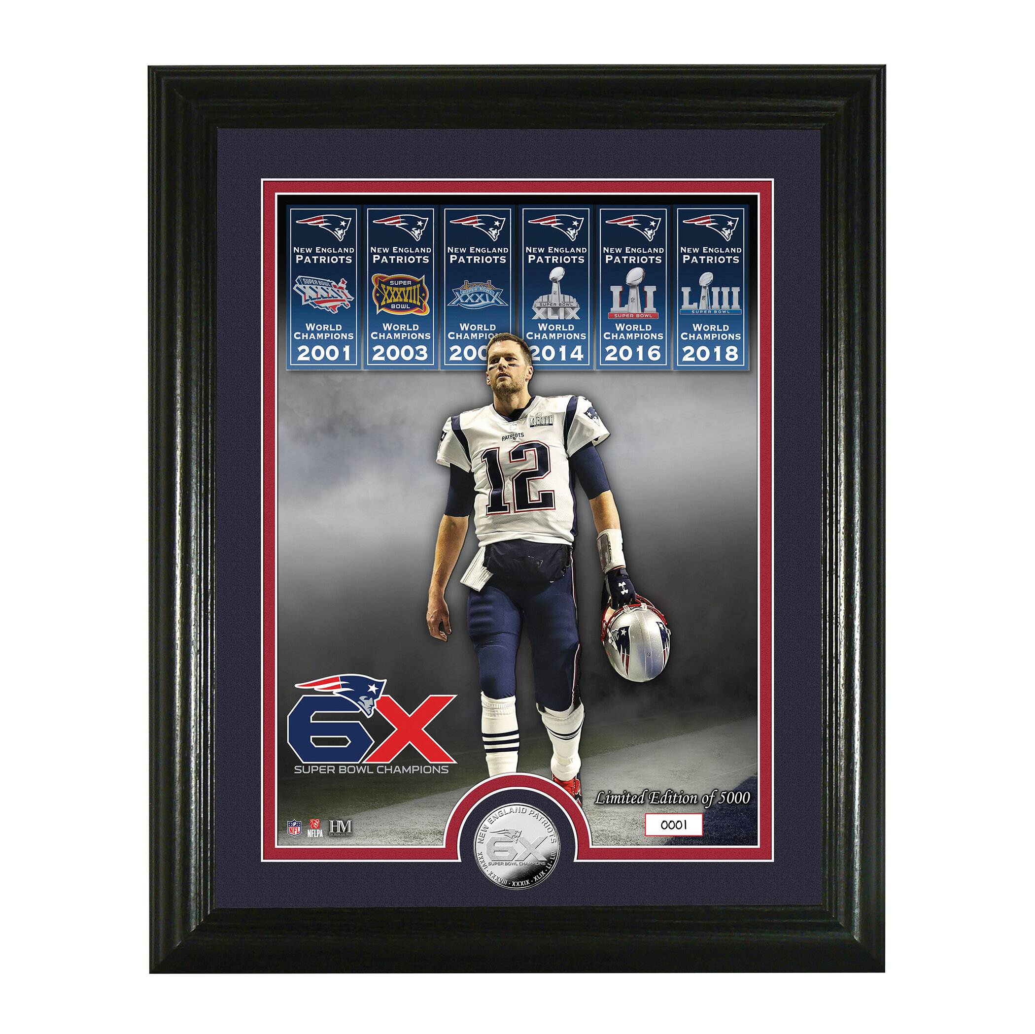 New England Patriots SUPER BOWL XLIX Champions LIMITED EDITION