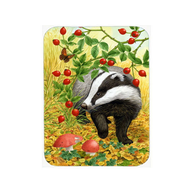 Planche à découper en verre badger east urban home