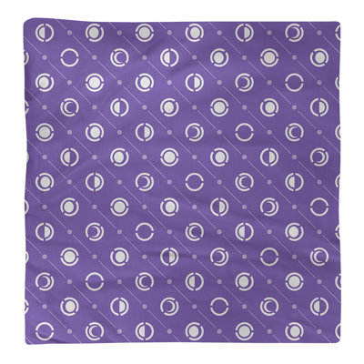 Serviette de coton deux couleurs en lune à phases Noira Gothard