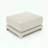 Modular Ottoman with High-Resilience Sponge Cushion-224811988