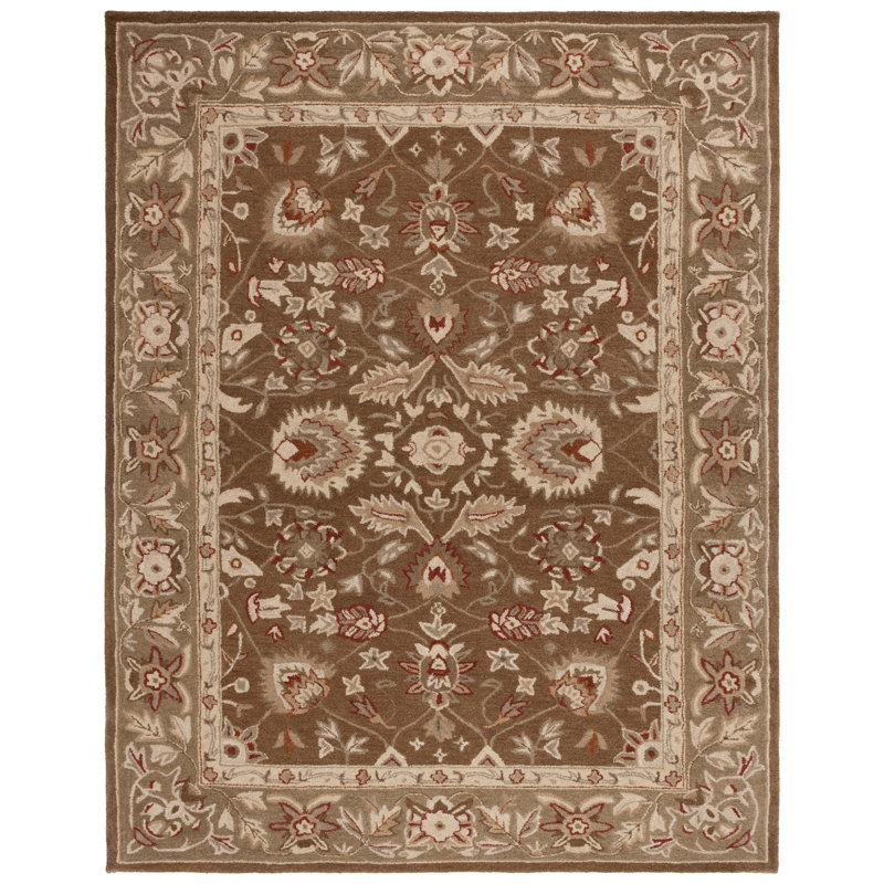 Tingley Hand Tufted Wool Oriental Rug, Rectangle 8' x 10'