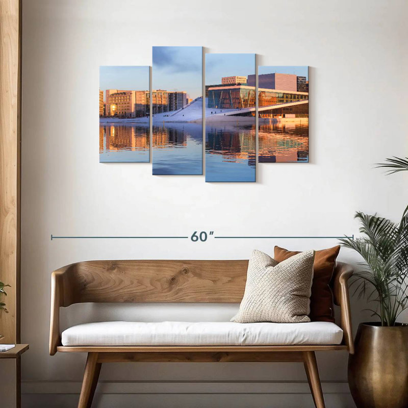 Lilie Oslo Opera House, 27" H x 43" W
