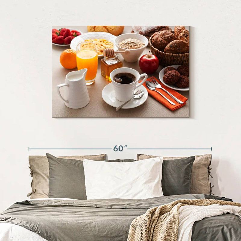 Petit-déjeuner satisfaisant Yarlin, H 30 po x l 45 po