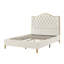 Base de lit rembourrée confortable-1826640456