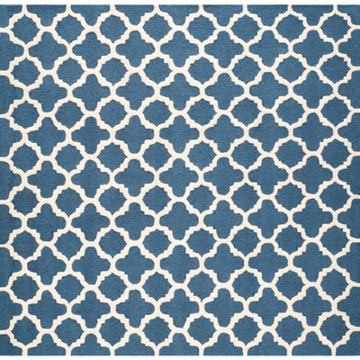 Cannen Hand Tufted Wool Geometric Rug