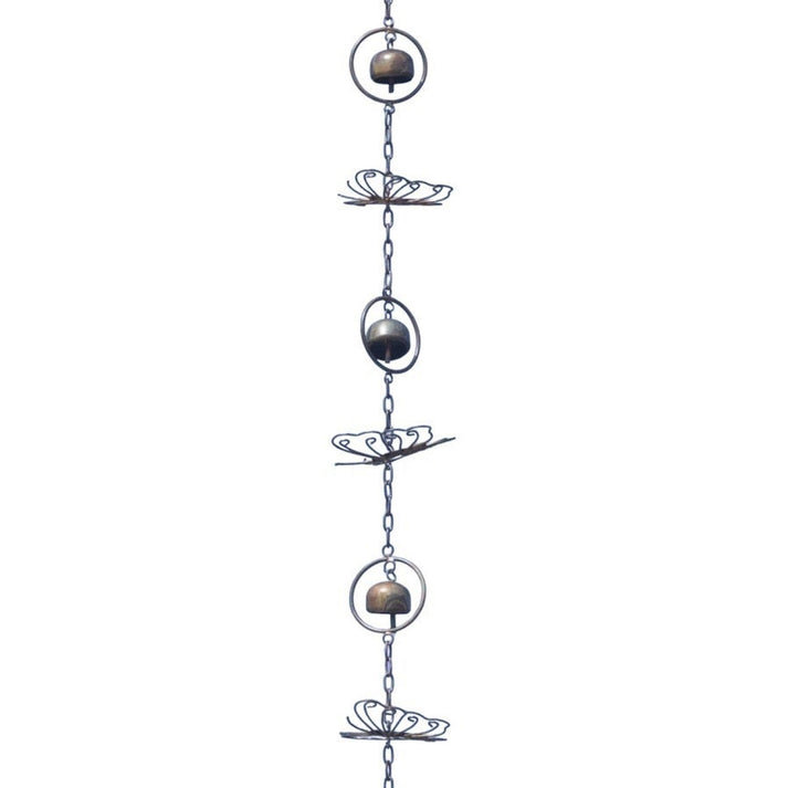 Chain Set Insect Arlmont & Co. Solan Weather Resistant Metal Insects Rain Chain | Wayfair
