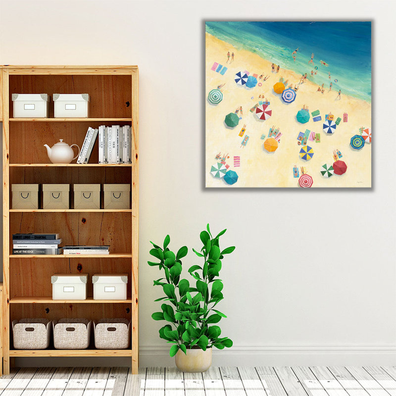 «Summer Fun», reproduction d'art sur toile, H 12 po x l 12 po