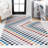 Mariquilla Modern Cottage Checkerboard Washable Multi-Colored Rug-1706790439