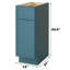 Base de meuble-lavabo simple 12 po seulement-95290446