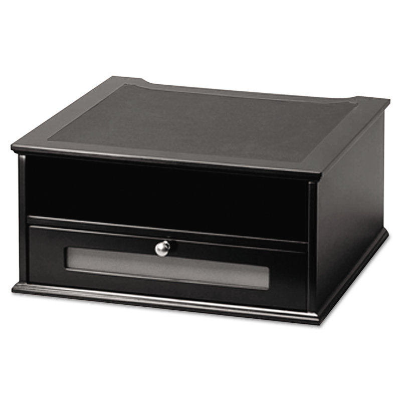 Midnight Black Victor Single Screen Desktop Mount