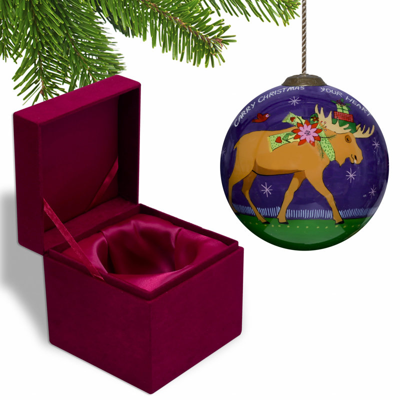 Ornement boule de Noël orignal