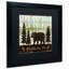 « simple vivre bear » par michael mullan, impression encadrée-13609367-13609368