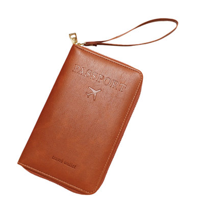 wallet  purse Passport  Travel Wallet Multi-Functional Passport Wallet Passport  For Travel Holiday Wallet Cover Case For Travel Women And Men