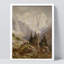 «Winter Autumn Mountain Pine Tree» sur-98298824-98298828
