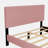 Menlo Upholstered Platform Bed,Bed Frame-545557914