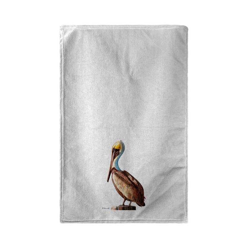 Serviette de plage gauche pelican Schwerin