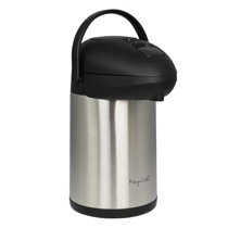 2.5L airpot coffee dispenser with pump 24hour thermal insulated hot  beverage dispenser for coffee, any liquid or drink