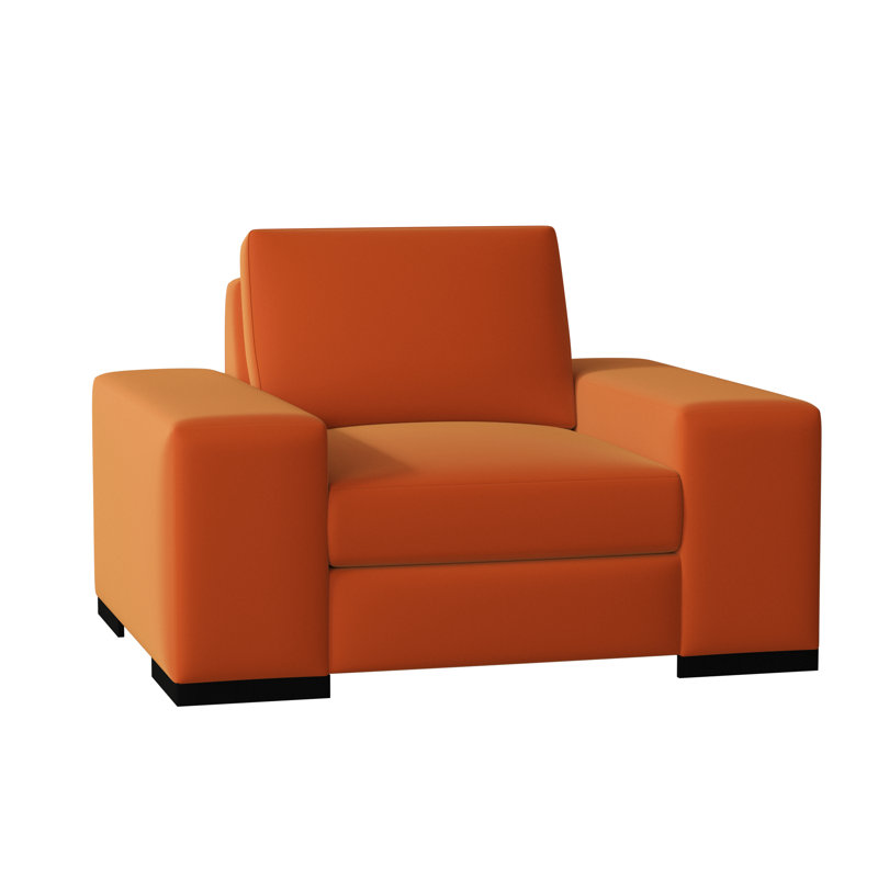 Fauteuil club Harrison, Noir, Plumes / duvet, Contessa rubis