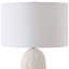 Lampe de table Coppertino blanche