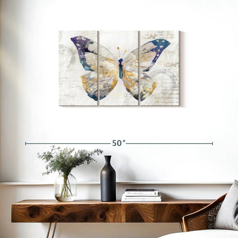 Butterfly Effect I, 20" H x 33" W
