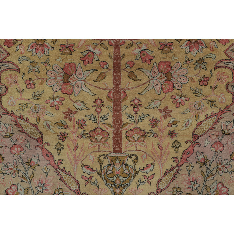Vintage One-of-a-Kind 3'6x5'5 Hand Knotted Area Rug