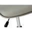 Chaise ergonomique pour bureau - Gris, rembourrage supplémentaire, réglable, pivotant, hauteur réglable contemporaine, dossier