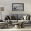 Cadre flottant Focused Horse Duo, design par Wendy Caro-786705716-786705717