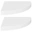 Ensemble de 2 tablettes murales d'angle Phoebs-117055949