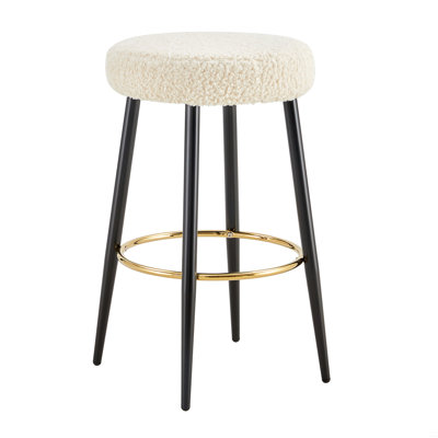 Ensemble de 2 tabourets de bar à hauteur de comptoir