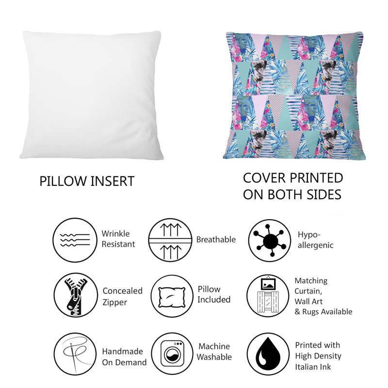Patchwork Throw Pillow