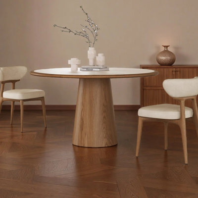 French vintage round dining table