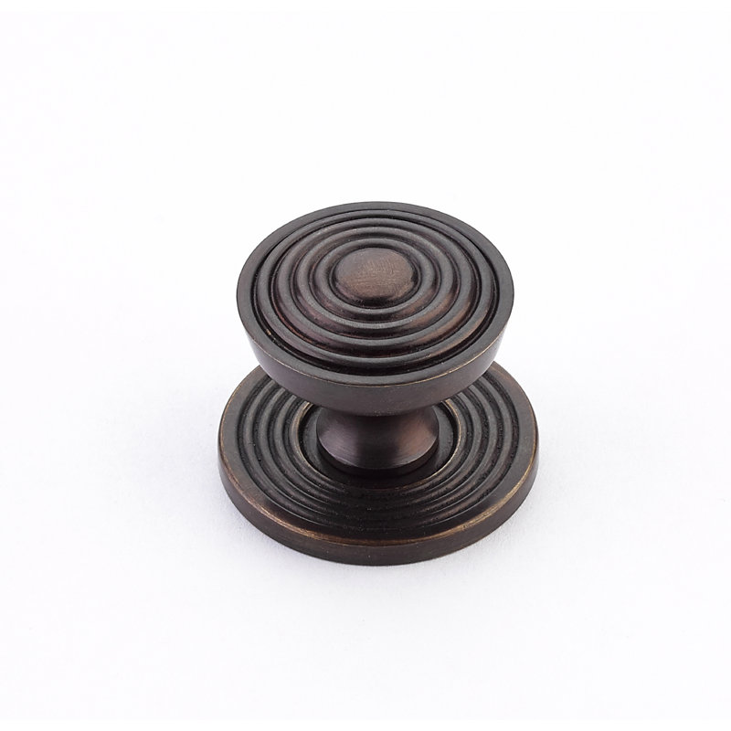 Sonata Round Knob, Dark Antique Bronze