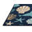 Washable Stylized marine life Nautical Area Rug-1441869846