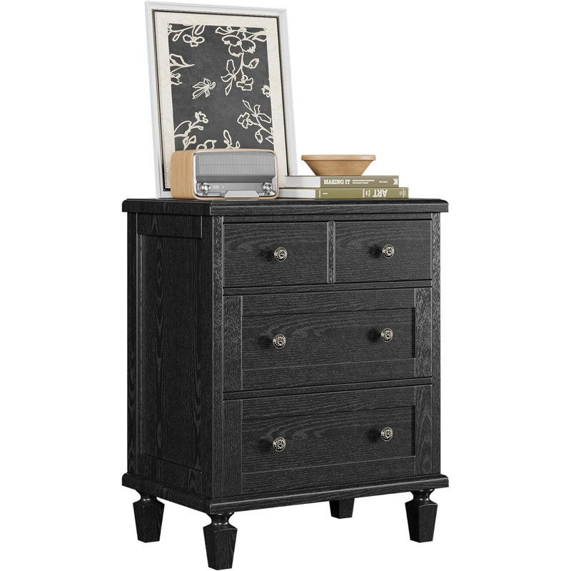 60cm W 4 - Drawer Chest of Drawers, Brown