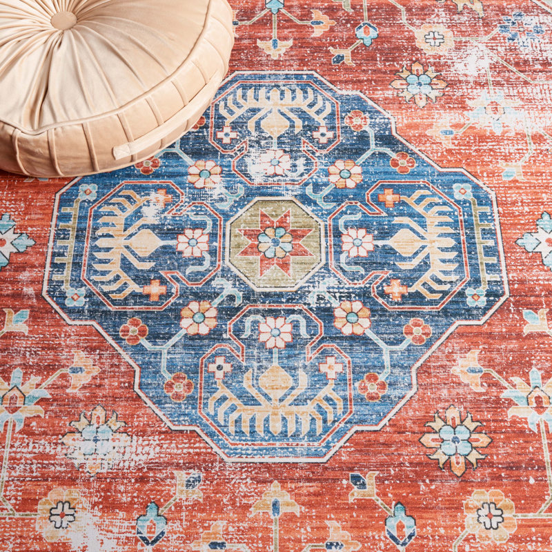 Danna Tucson Performance Machine Washable Oriental Rug, Rectangle 5' x 8'