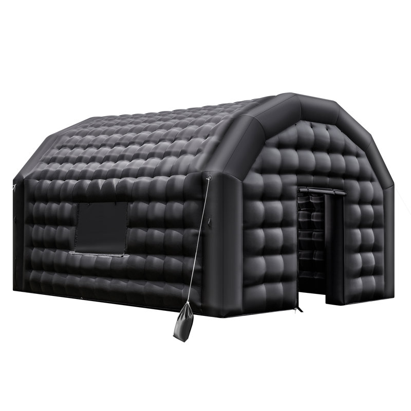Tente gonflable gonflable, H 45,6 po x l 157,44 po x P 196,8 po