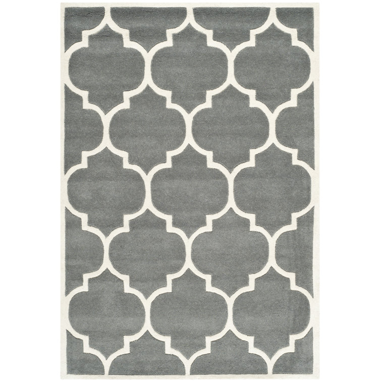 Edgerton Geometric Wool Hand Woven Area Rug