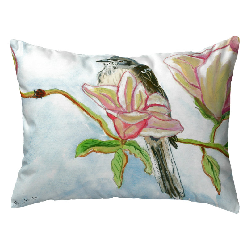 Outdoor Reversible Throw Pillow