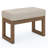 Milltown Ottoman Bench with Upholstered Seat and Solid Wood Frame-1598132949-1481793513