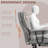Executive Office Chair, 400LBS Big And Tall Office Chair With Foot Rest
