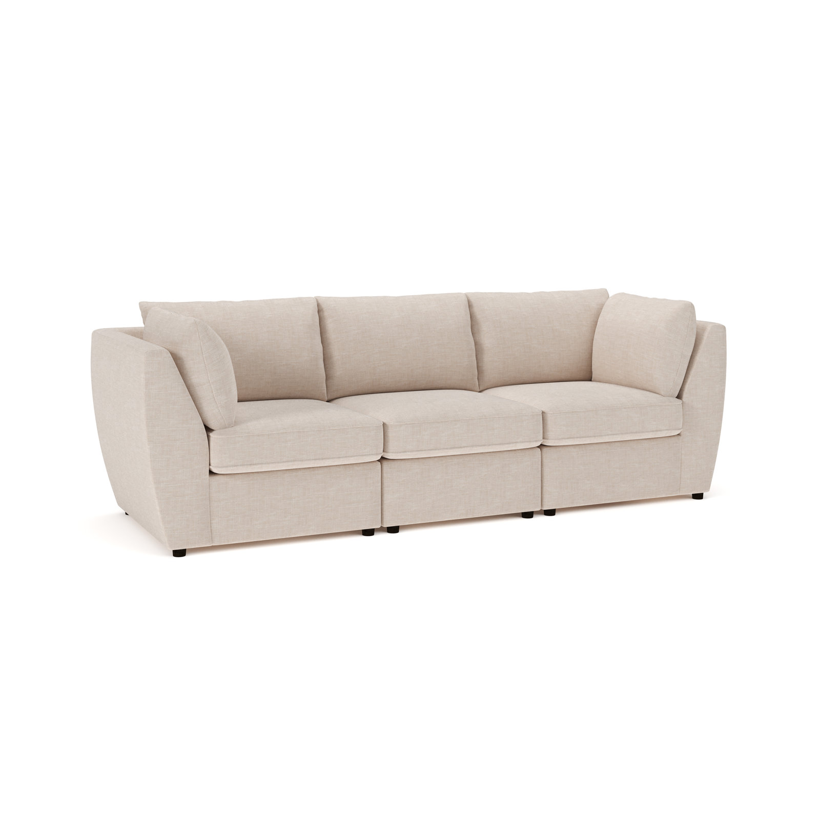 Caldwell 105" Modular Sofa, Lena Sand